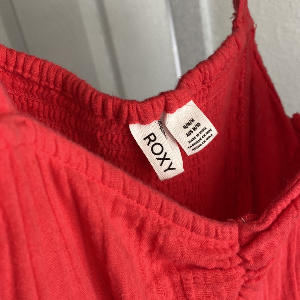 Roxy Linen Babydoll Tank - Picture 4 of 4